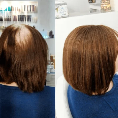 Hair thinning transformation
