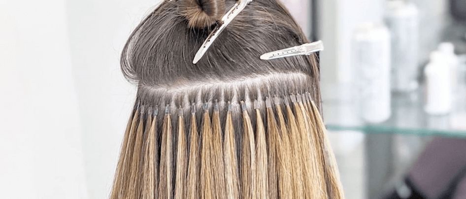 Micro ring hair extensions