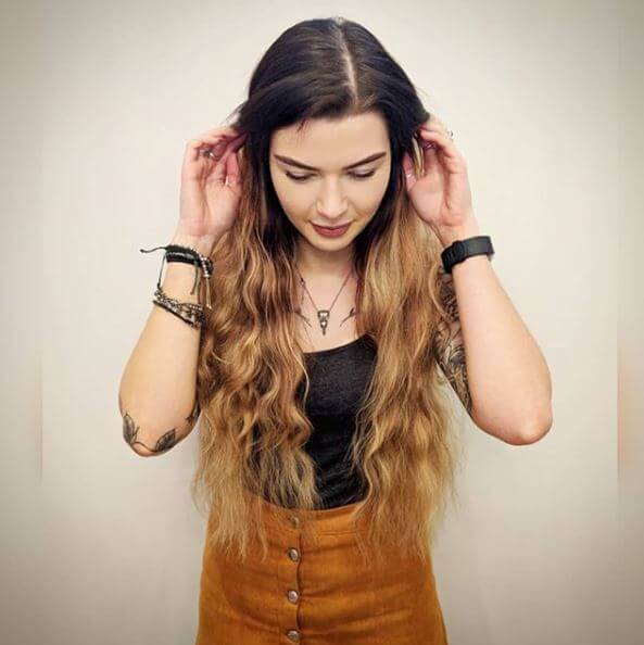 gorgeous ombre wavy hair extensions yorkshire