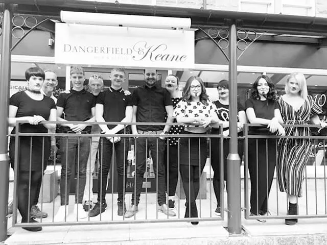 Dangerfield and Keane hair salon team