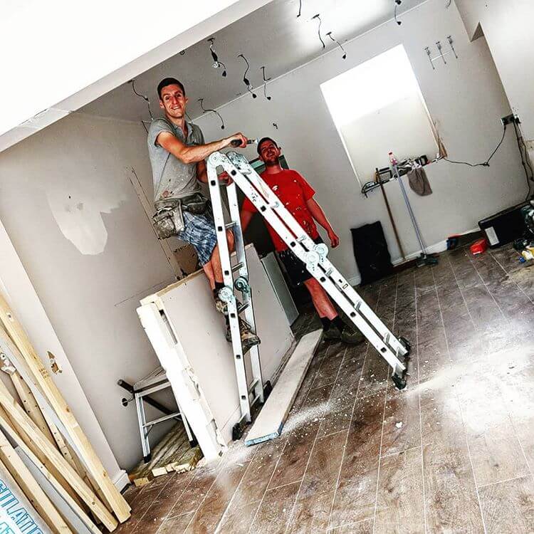 Renovating the new look salon